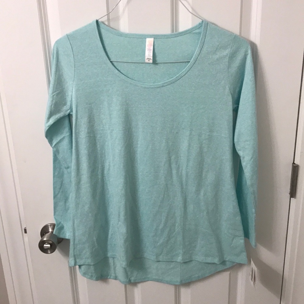 NWT XS Lularoe Aqua Lynnae